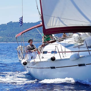 Halkidiki: Private Sailing Boat Cruise with Swim Stops