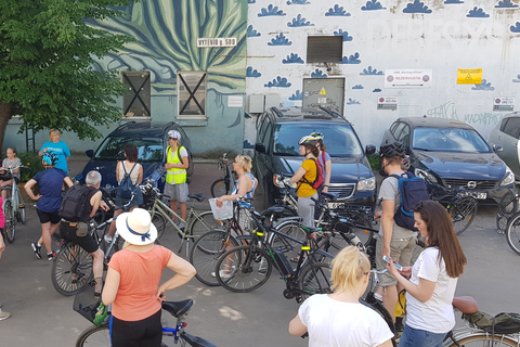 Vilnius: visite guidée alternative à vélo de la ville de Vilnius