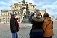 Dresden: Passeio Turístico a Pé pela Cidade c/ Café