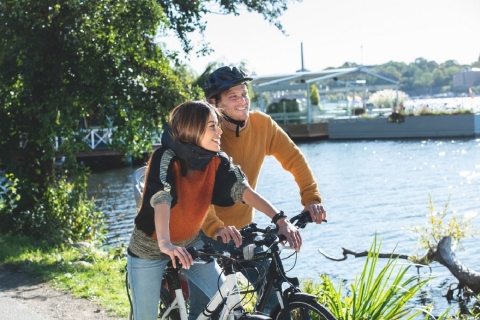 Stockholm: visite à vélo GPS autoguidée