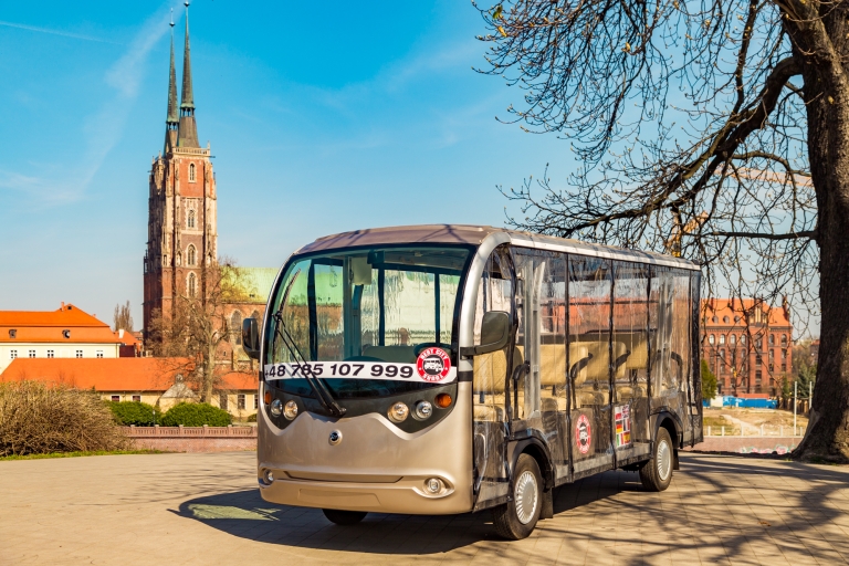 Breslau: Geführte e-Car Tour für kleine GruppenPolnische Tour