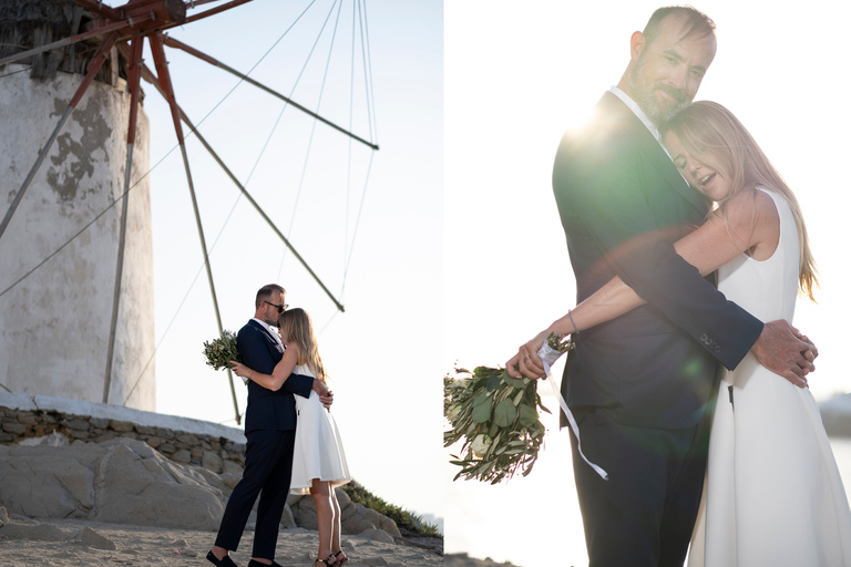 Mykonos: begeleide stadswandeling met fotoshoot