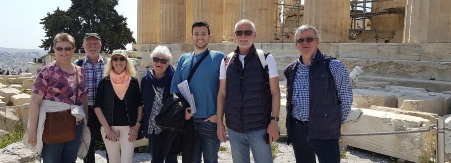 Acropoli: tour serale con guida di lingua tedesca