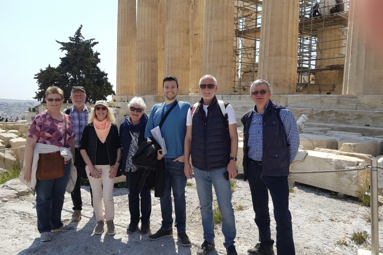 Acropole : visite en soirée avec un guide germanophoneVisite Guidée en Allemand - Pas de Billets Inclus