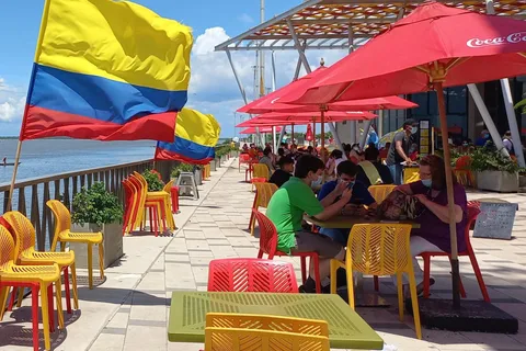 Malecón, Museu do Carnaval, City tour pelo centro de Barranquilla
