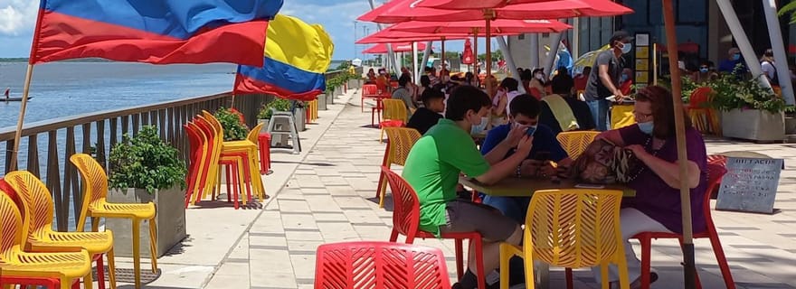 Malecón, musée du carnaval, visite du centre-ville de Barranquilla