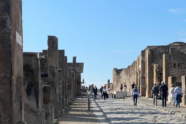Pompeya: visita guiada a pie al yacimiento arqueológico y entradaVisita guiada en italiano
