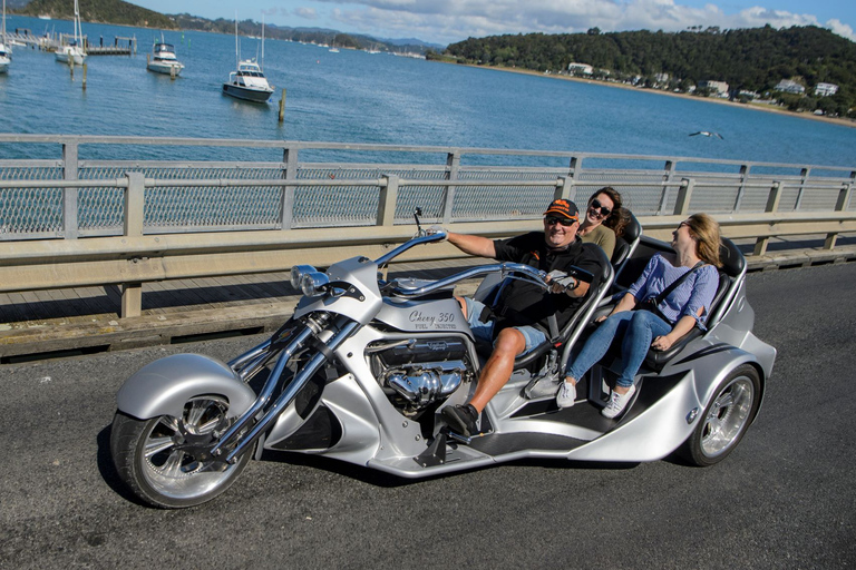 Paihia : Tour de la baie des îles en tricycleTournée des accros à l&#039;adrénaline