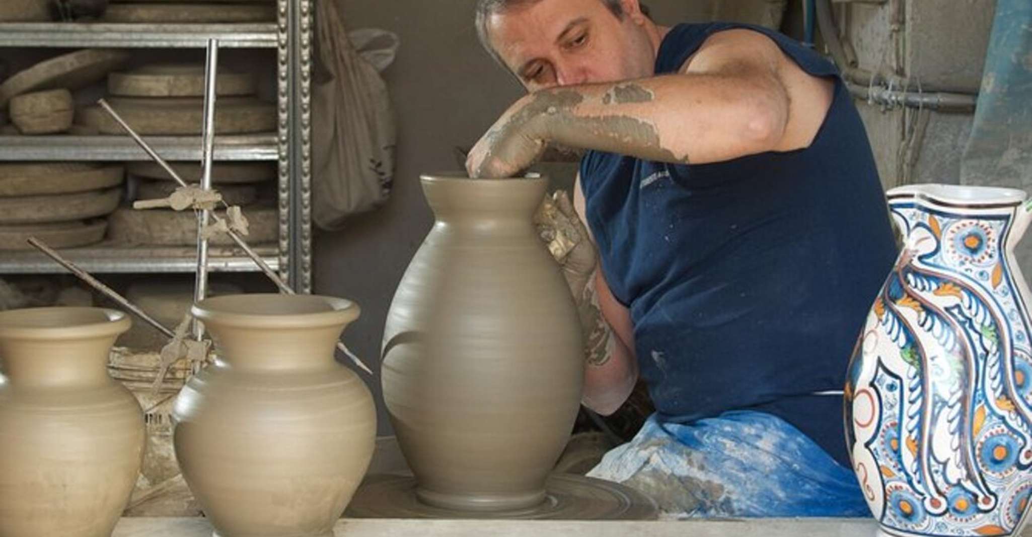 Montelupo Fiorentino, toskanische Keramik Meister Potter Klasse - Hizvo