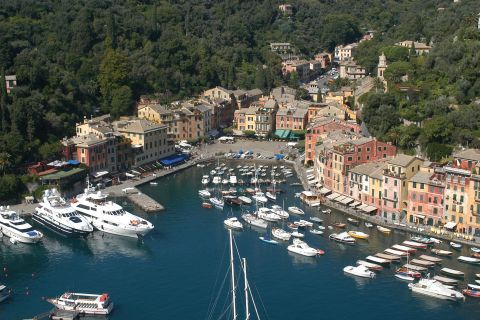 Genua: Rejs łodzią do Camogli, San Fruttuoso i Portofino