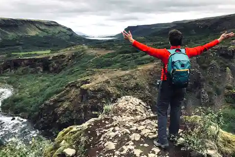 Fra Reykjavík: Glymur-fossen og Hvalfjörður-fjorden