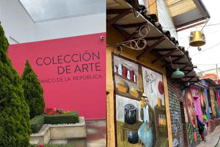 Historische wandeltocht door de oude binnenstad van Bogotá