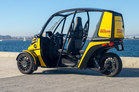 San Diego: visite de location de voitures électriques à Point LomaSan Diego: visite de location de voiture électrique GoCar