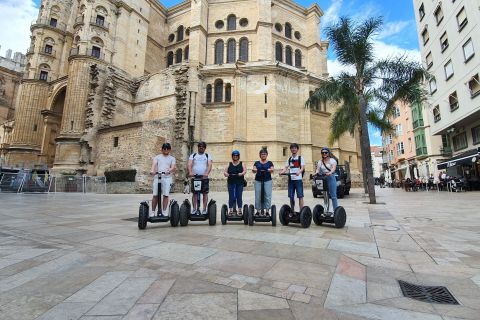 Málaga: passeio de segway e scooter pelo parque, porto e castelo