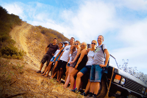Sagres: Passeio de jipe ao pôr do sol no Parque Natural de Sagres