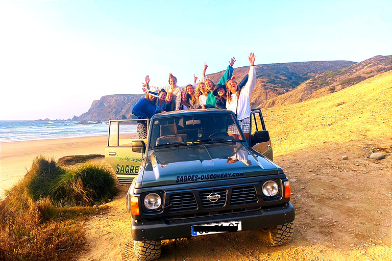 Sagres: Passeio de jipe ao pôr do sol no Parque Natural de Sagres