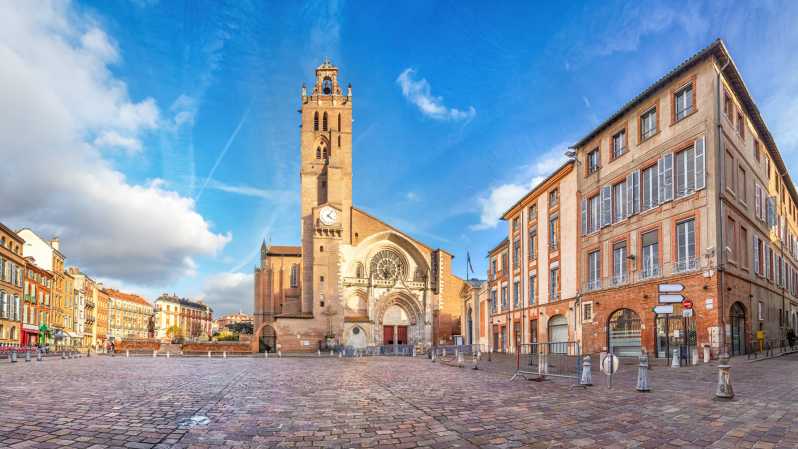 Toulouse : Chasse au trésor autoguidée et visite guidée