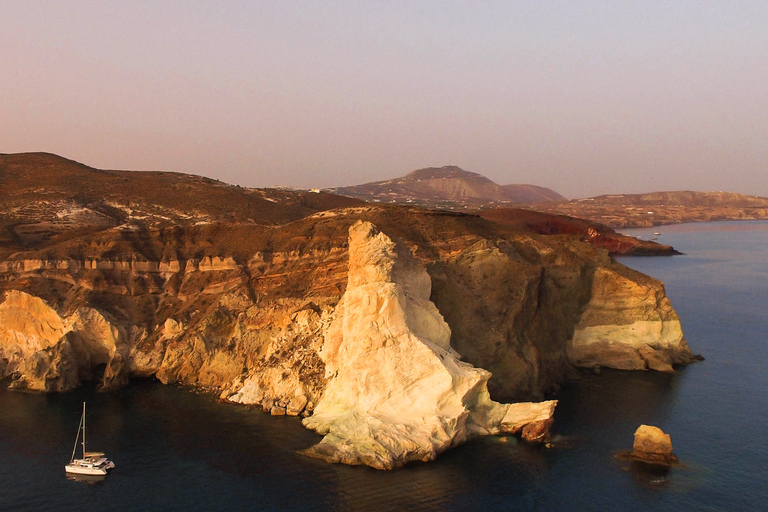 Caldera de Santorin : Croisière hivernale panoramique