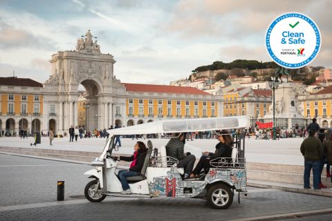 Lisbona: tour guidato privato in tuk-tuk di 4 ore