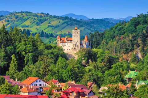 Da Bucarest: escursione a Brașov e ai castelli di Bran e Peleș