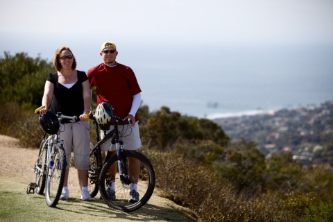 La Jolla: fietstocht van top naar zee