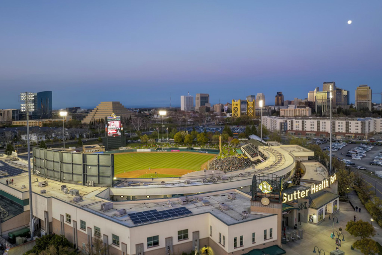 Sacramento: The Athletics Baseball Game Ticket Home Plate Seating