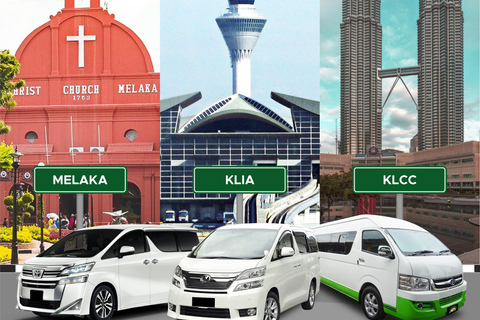 Transfer z lotniska KLIA do miasta Melaka