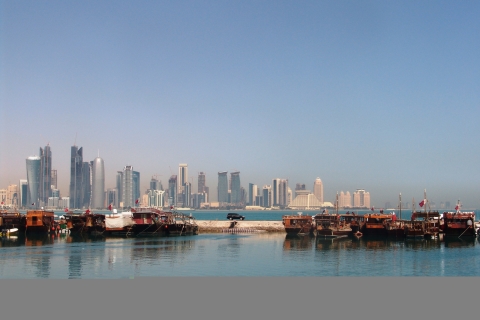 Doha: Dhow Cruise and Corniche Walk Pickup and Drop-Off