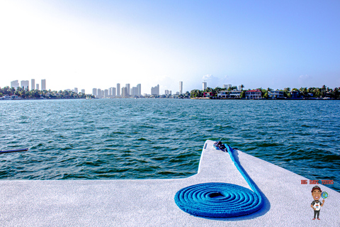 Miami: Day Boat Party with Jet Ski, Drinks, Music & Tubing Tour with Gas & Marina Fees