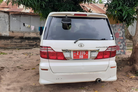 Taxidienste auf der Insel Sansibar