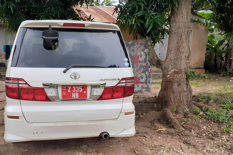 Taxidienste auf der Insel Sansibar