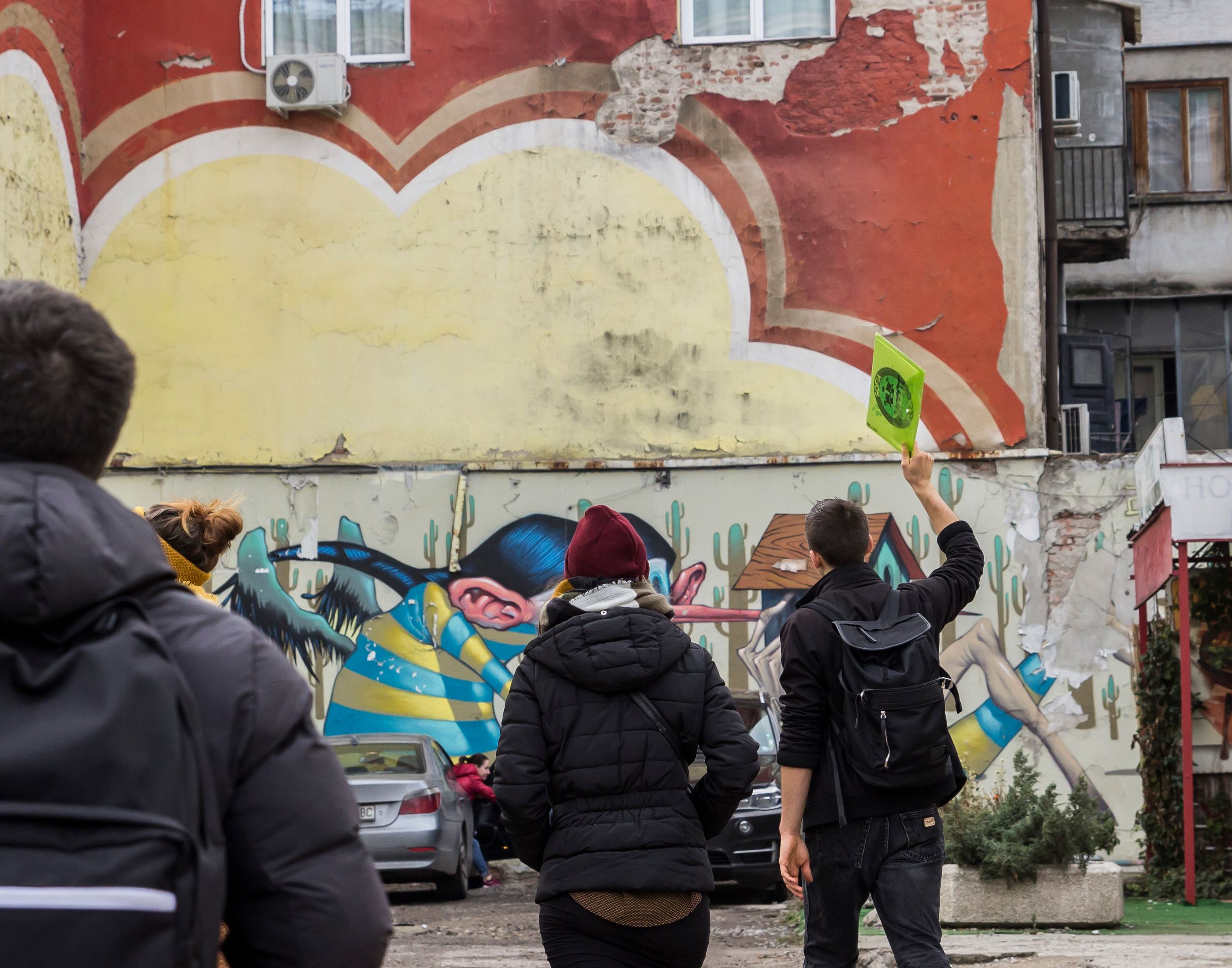 Sofia: Geführter Rundgang durch die Straßenkunst und atemberaubende Graffiti