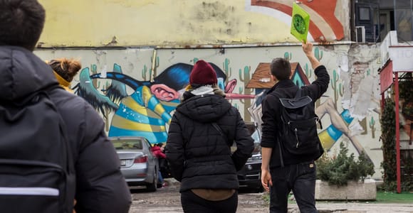 Sofia: Geführter Rundgang durch die Straßenkunst und atemberaubende Graffiti