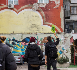 Tour sull'arte di strada a Sofia