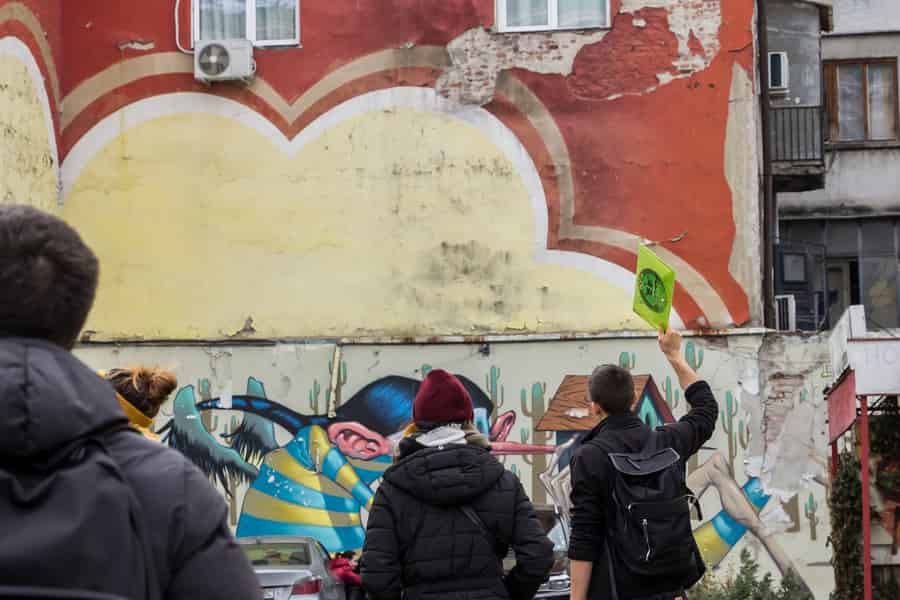 Sofia: Geführter Rundgang durch die Straßenkunst und atemberaubende Graffiti. Foto: GetYourGuide Sofia: Geführter Rundgang durch die Straßenkunst und atemberaubende Graffiti. Foto: GetYourGuide