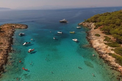 Athens: Ferry Boat Ticket to Agistri Island Agistri Port: One-Way Transfer to Piraeus Harbor