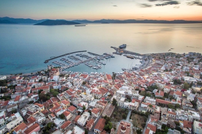 Athene: ticket voor de veerboot naar het eiland AeginaVan de haven van Aegina naar de haven van Piraeus, enkele reis
