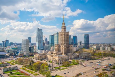 Warschau: Muranów Bezirk Erkundungsspiel