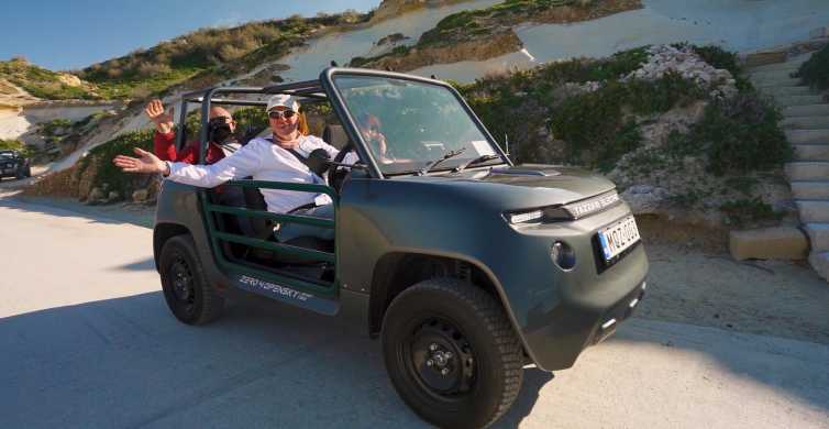 Från Malta: Självkörande E-Jeep på guidad tur i Gozo