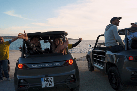 From Malta: Ferry to Gozo & Self-Driving E-Jeep Guided Tour