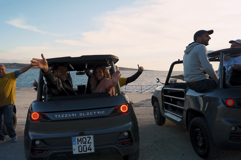 From Malta: Ferry to Gozo & Self-Driving E-Jeep Guided Tour