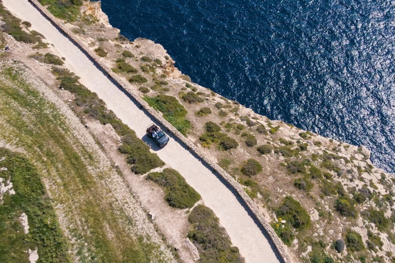 From Malta: Ferry to Gozo & Self-Driving E-Jeep Guided Tour