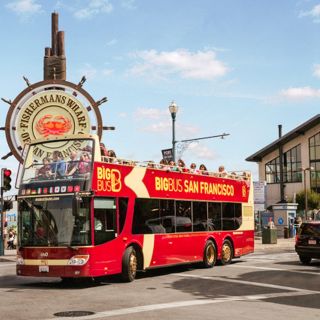 San Francisco: Hop-On Hop-Off Bus & Golden Gate Bay Cruise