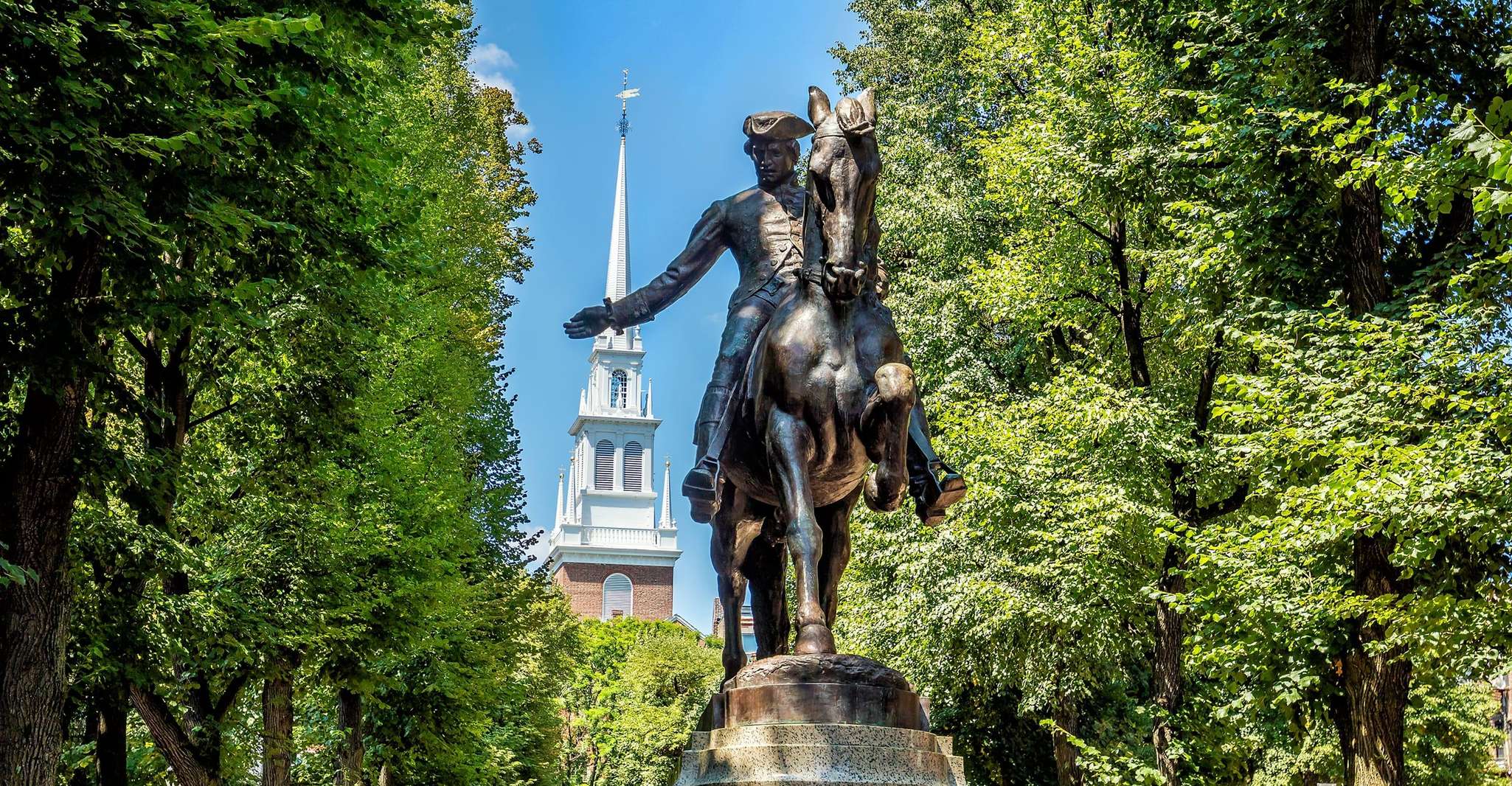 Boston Freedom Trail History Walk in Boston, Massachusetts