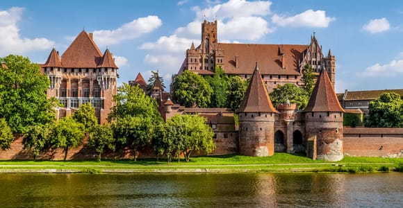 Ab Danzig: Halbtagestour zur Burg Malbork mit Audioguide