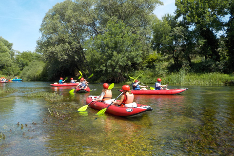 Zadar : Safari guidé en kayak sur la rivière Zrmanja et les chutes d&#039;eauRivière Zrmanja : visite guidée en kayak et chutes d&#039;eau
