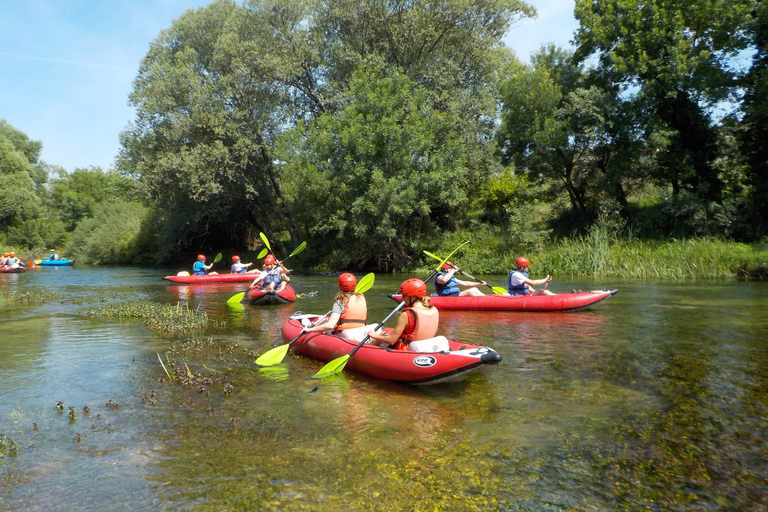 Zadar : Safari guidé en kayak sur la rivière Zrmanja et les chutes d&#039;eauRivière Zrmanja : visite guidée en kayak et chutes d&#039;eau