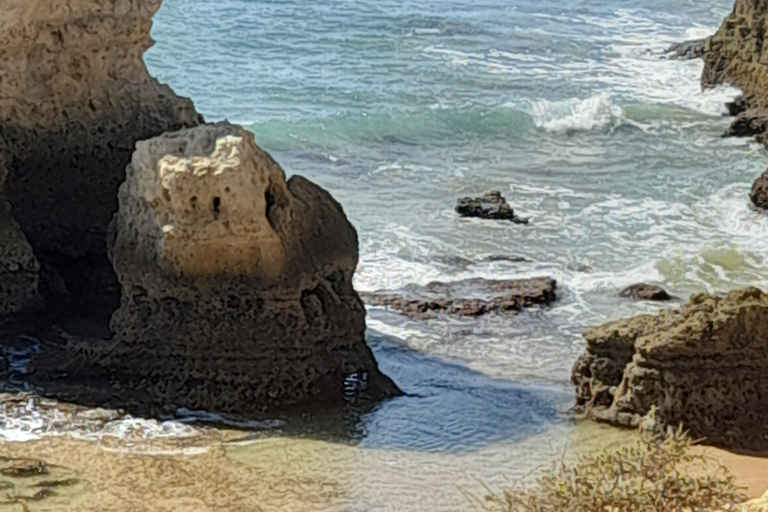 Albufeira: Geführte Tour an der Algarve-Küste mit Weinprobe