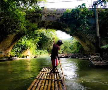 Montego Bay: Cruzeiro em jangada de bambu no Great River