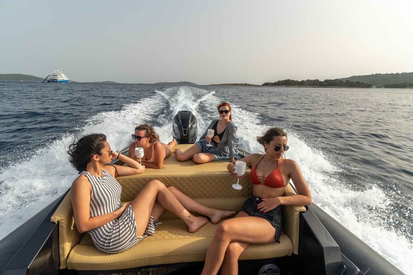 Blue Cave & Hvar Mamma Mia 6 islands tour with Snorkeling